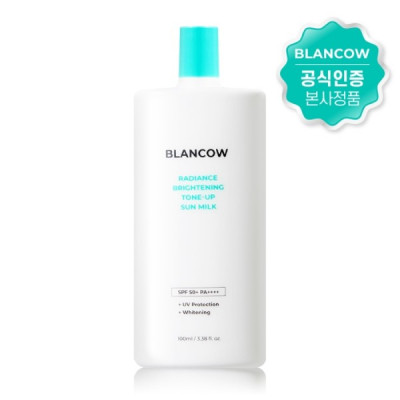 [블랑카우] 마마무 솔라 래디언스 브라이트닝 톤업 선밀크 100ml